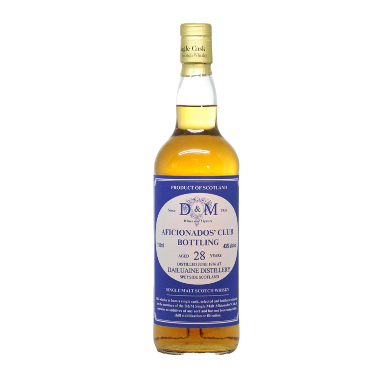 Dailuaine 1976 28 year Single Malt Aficionados Club Single Cask
