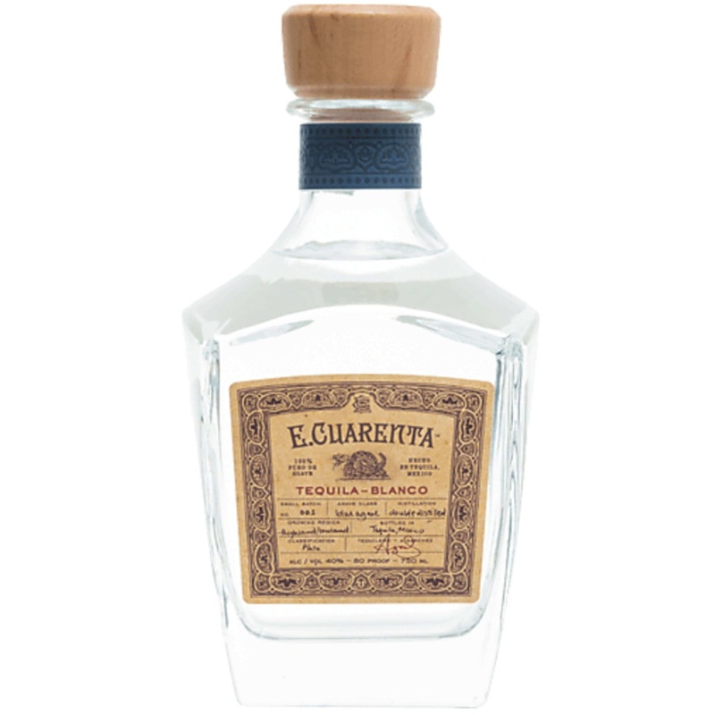 E Cuarenta Tequila Blanco