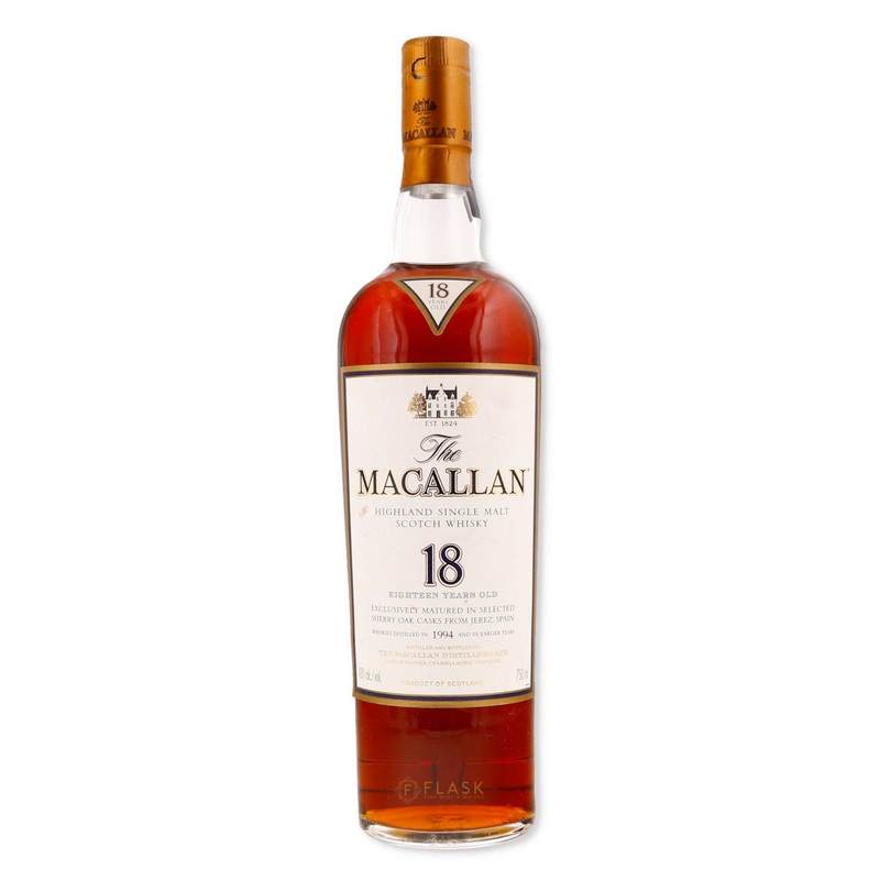 Macallan 18 Year Old 1994 – Bottle Only
