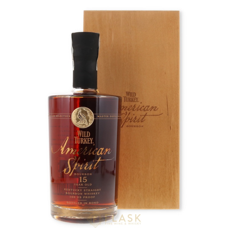 Wild Turkey American Spirit 15 Year Old Kentucky Bourbon [Wood Box]