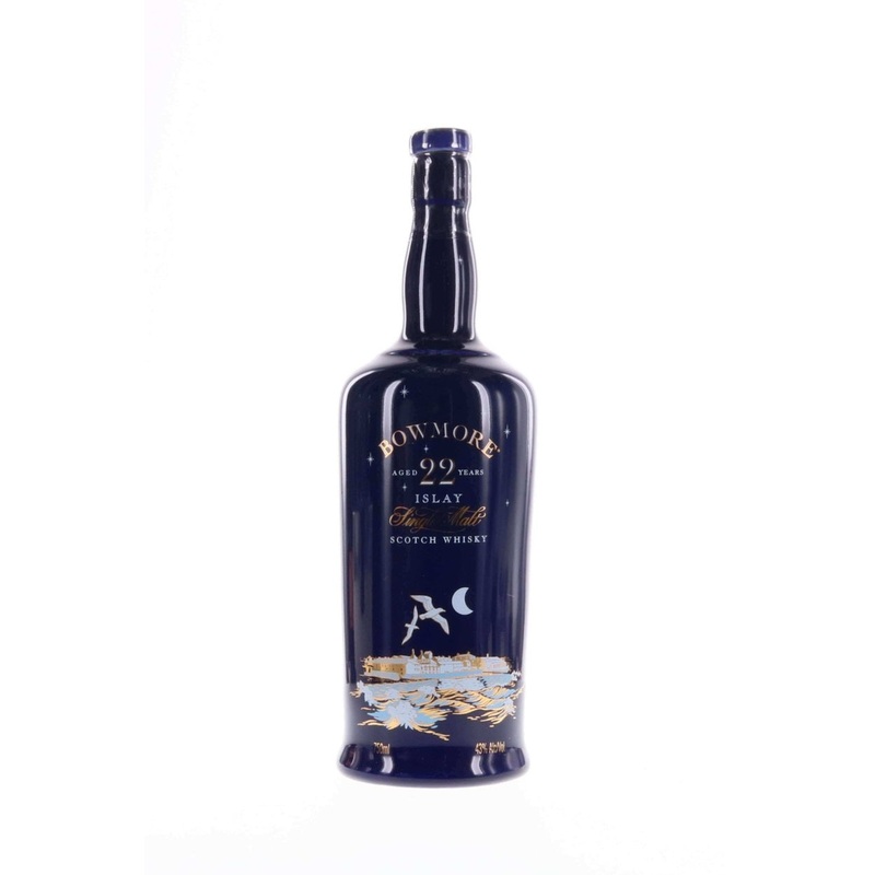 Bowmore 22 Year Old Ceramic The Gulls / Moonlight 750ml