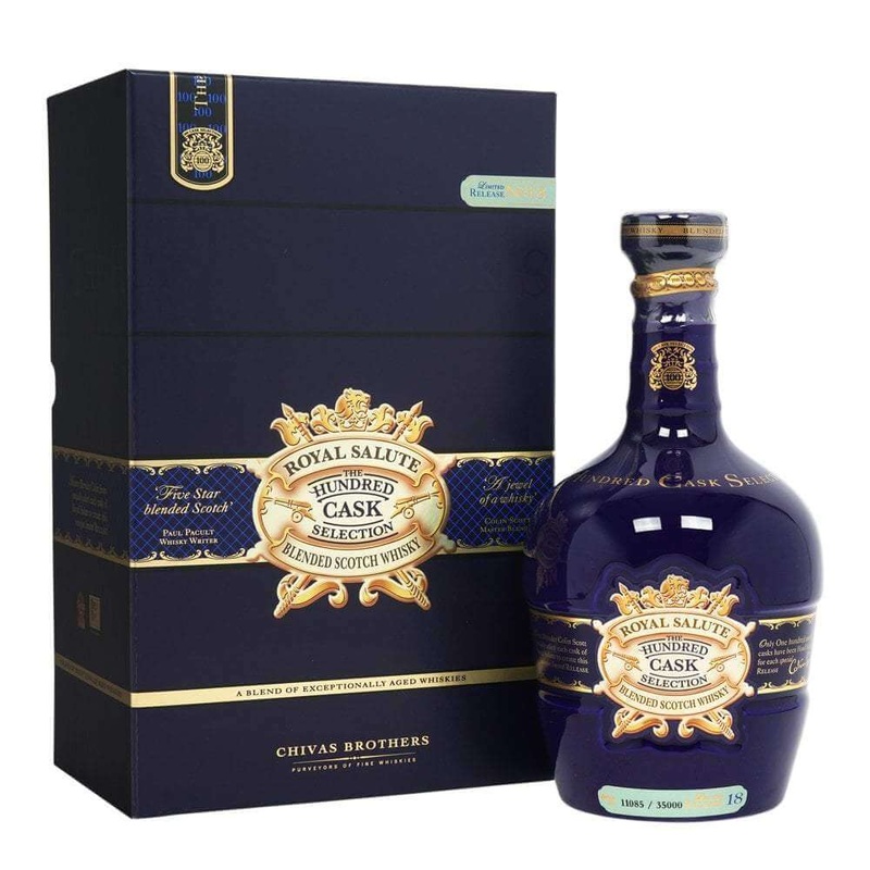 Chivas Regal Royal Salute Hundred Cask Blended Scotch Whisky
