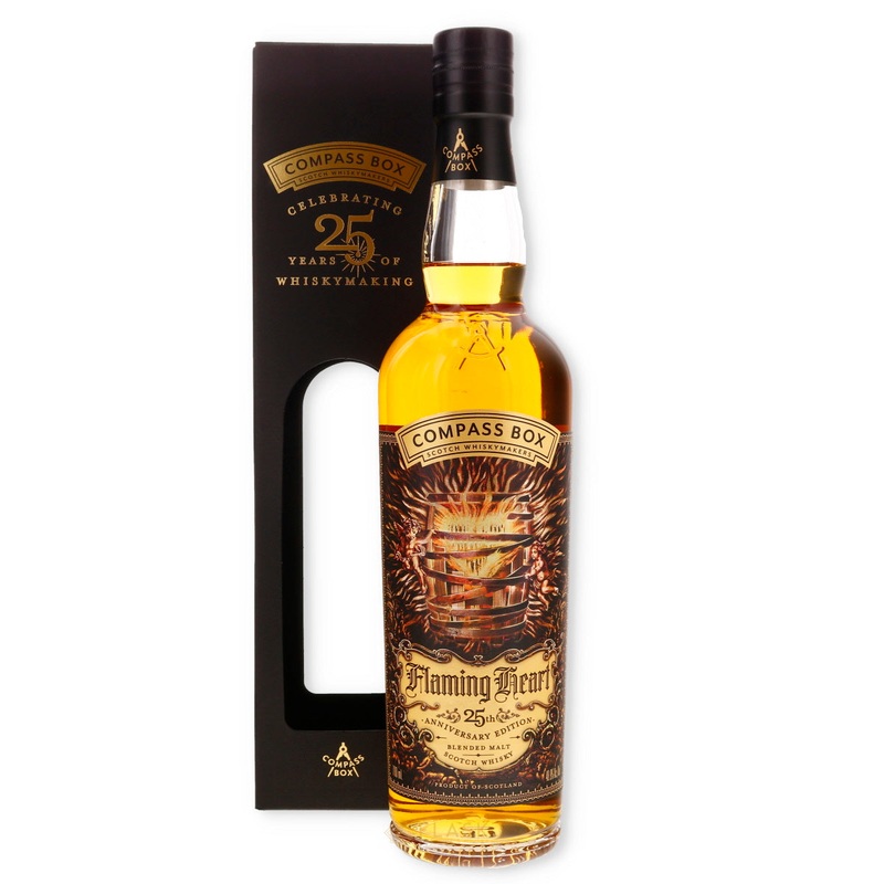 Compass Box Flaming Heart 25th Anniversary Edition 700ml