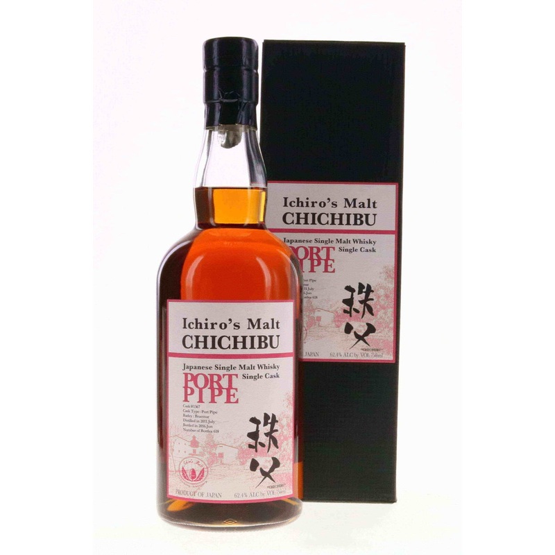 Ichiro’s Malt 2011 Chichibu Port Pipe Single Cask #1367 2016 750ml
