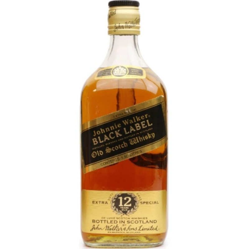 Johnnie Walker 12 Year Old Black Label Extra Special 1 Liter