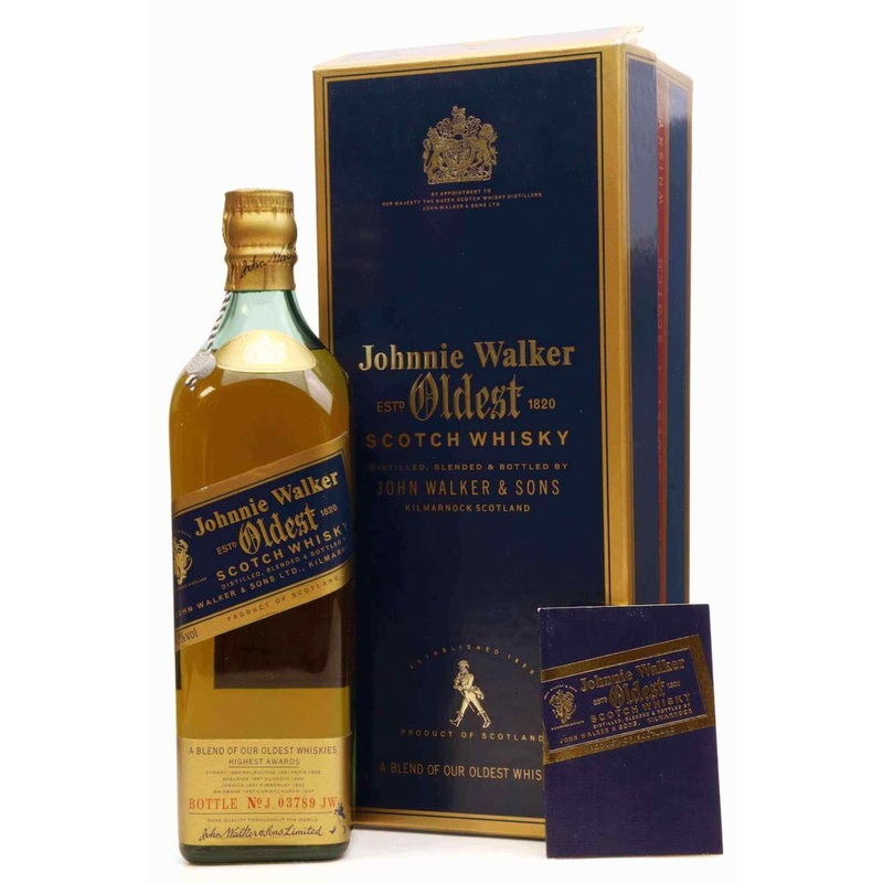 Johnnie Walker Blue Label Oldest Early Release