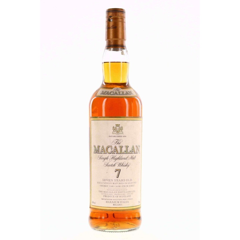 Macallan 7 Year Old Maxxium Italia