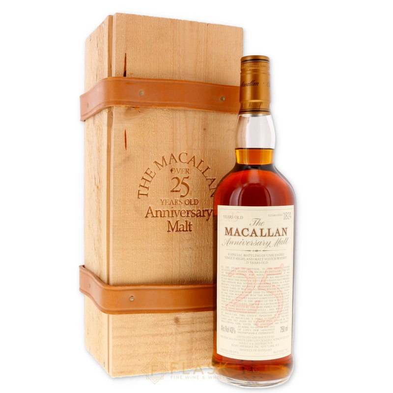 Macallan Anniversary Malt 25 Year Old 1974 750ml