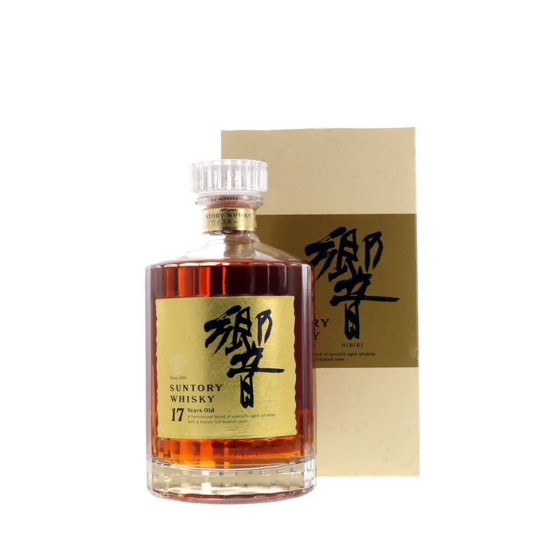 Suntory Hibiki 17 Years Old Gold Label Original Box