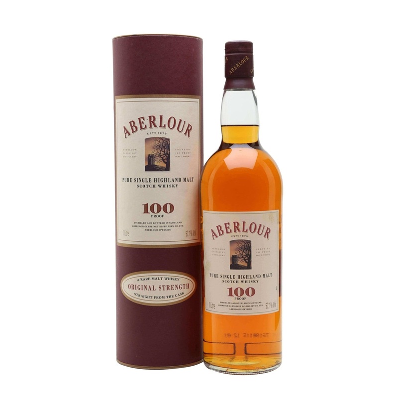 Aberlour 100 Proof Original Strength Cask Single Malt 57.1% 1 Liter