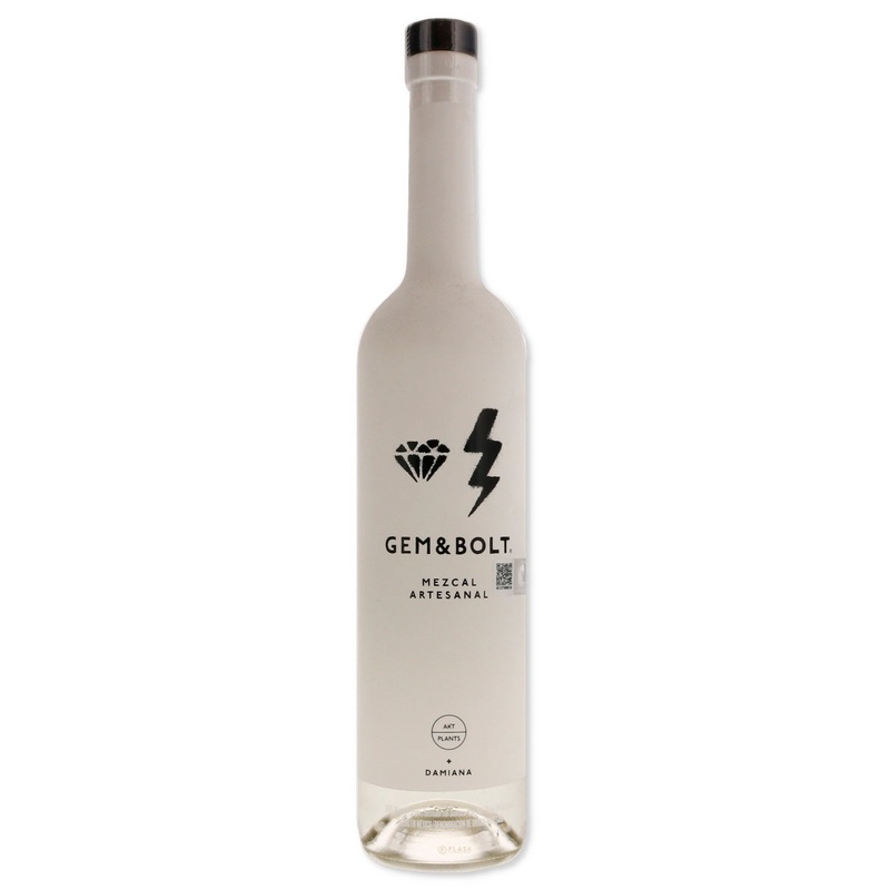 Gem & Bolt Mezcal With Damiana 750ml