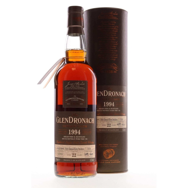 GlenDronach 1994 22 Year Old PX Sherry Single Cask #1376