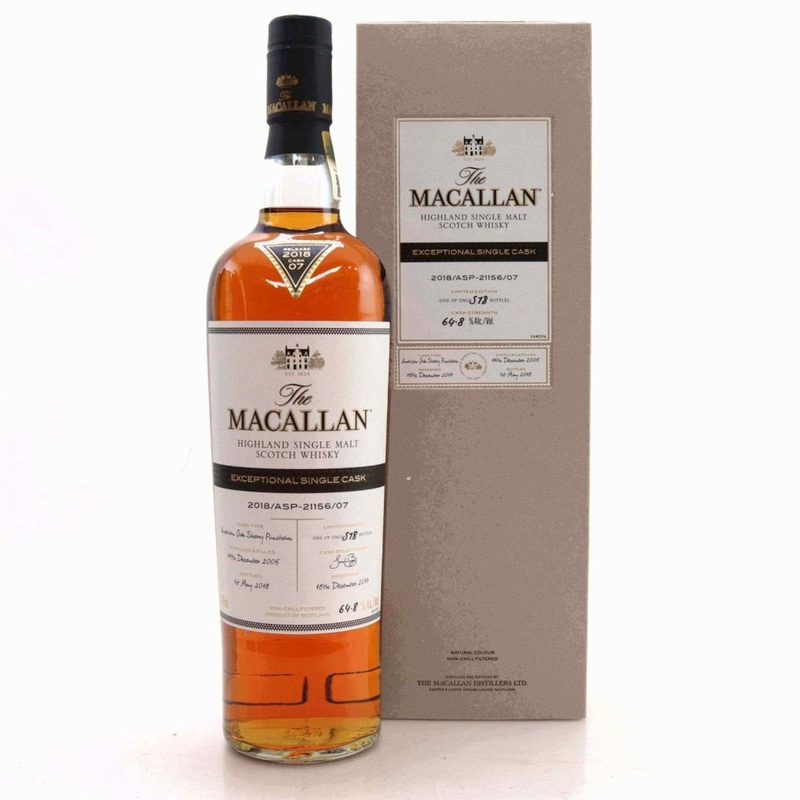 Macallan 2005 Exceptional Cask 2018/ASP-21156-07 750ml