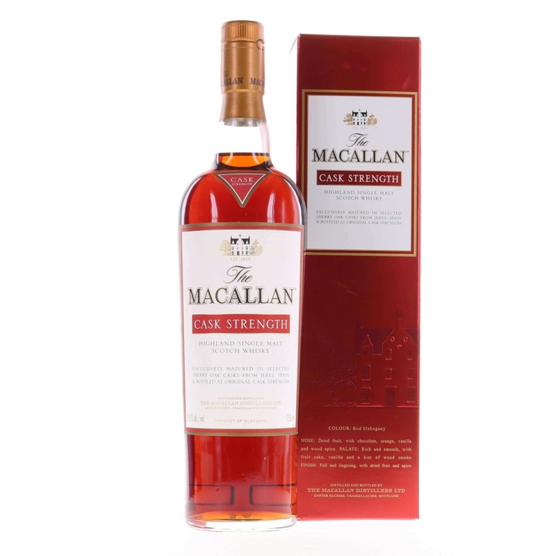 Macallan Cask Strength 59.3% Single Malt Scotch Whisky