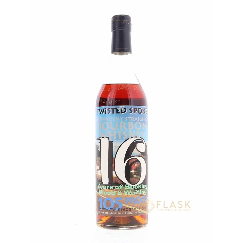 Van Winkle Twisted Spoke 16 Year Old Stitzel-Weller Bourbon 105 Proof Autographed