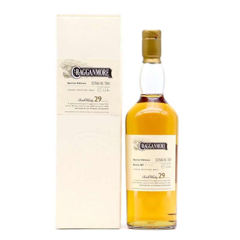 Cragganmore 1973 29 Year Old Cask Strength Single Malt