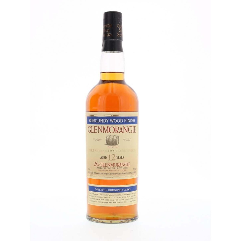 Glenmorangie 12 Year Burgundy Wood Finish Single Highland Malt Scotch