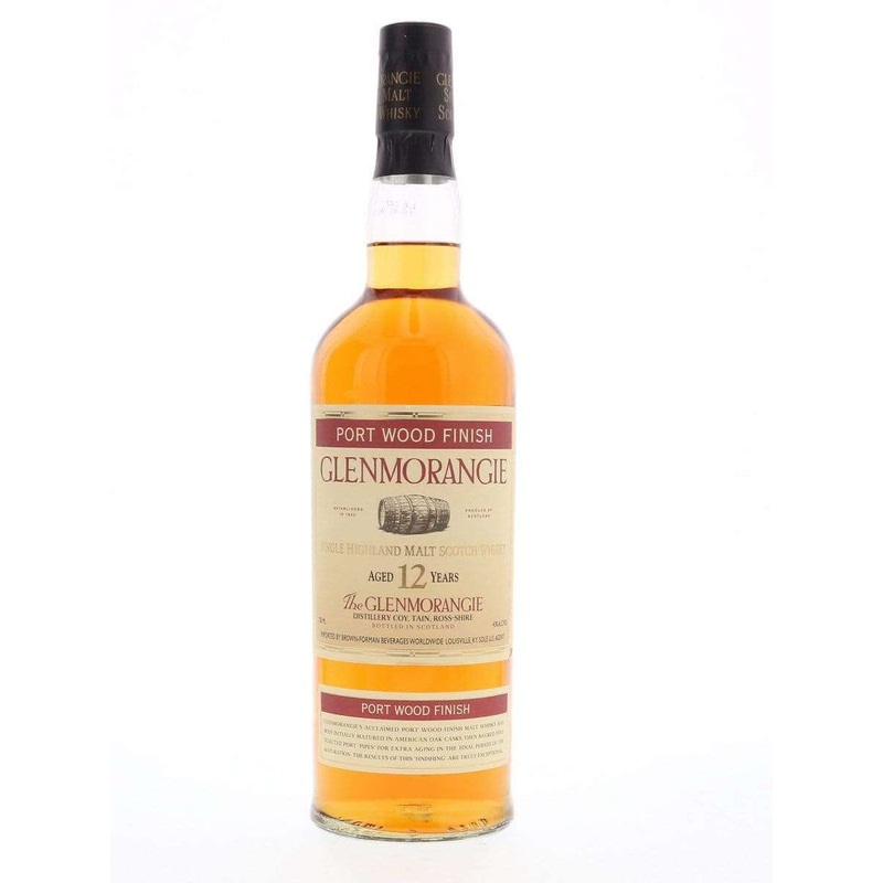 Glenmorangie 12 Year Port Wood Finish Single Highland Malt Scotch
