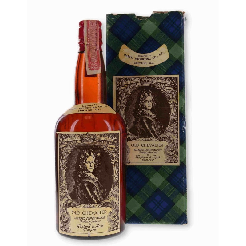 Old Chevalier Blended Scotch Whisky Bottled 1940s