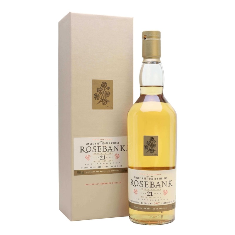 Rosebank 1990 Special Release 21 Year Old Single Malt 53.8%