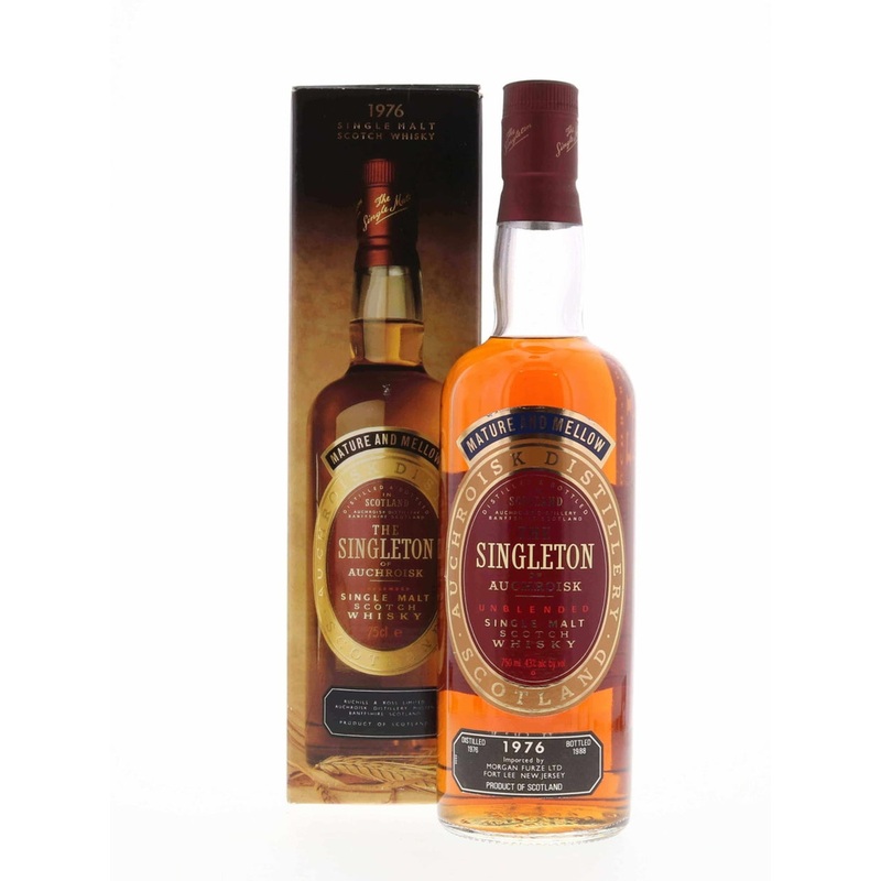 Singleton of Auchroisk Unblended 1976 Single Malt Scotch