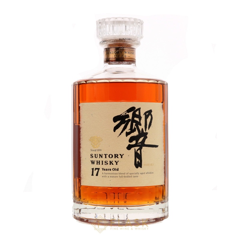 Suntory Hibiki 17 Year Old Japanese Whisky / Gold Crest Label [Bottle Only]