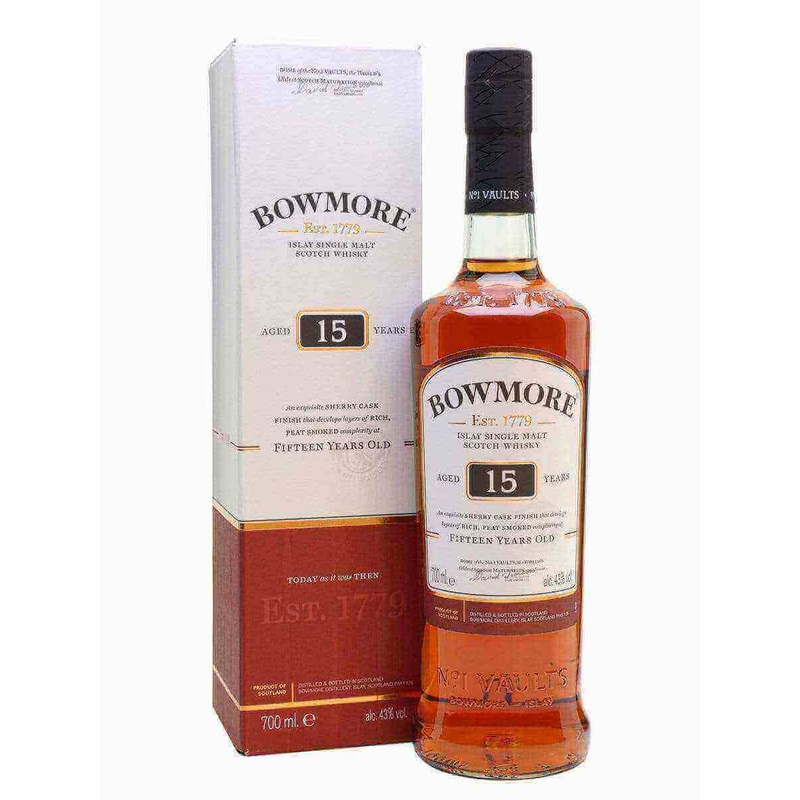 Bowmore 15 Year Darkest Sherry Cask Finished Single Malt