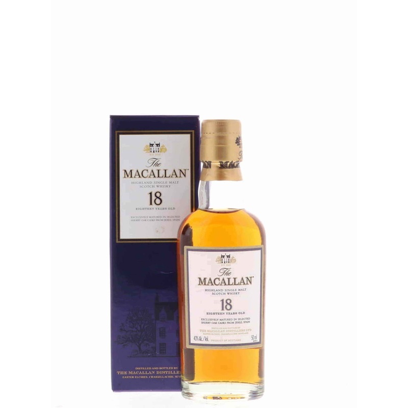 Macallan 18 Year Old Sherry Cask 50ml Miniature