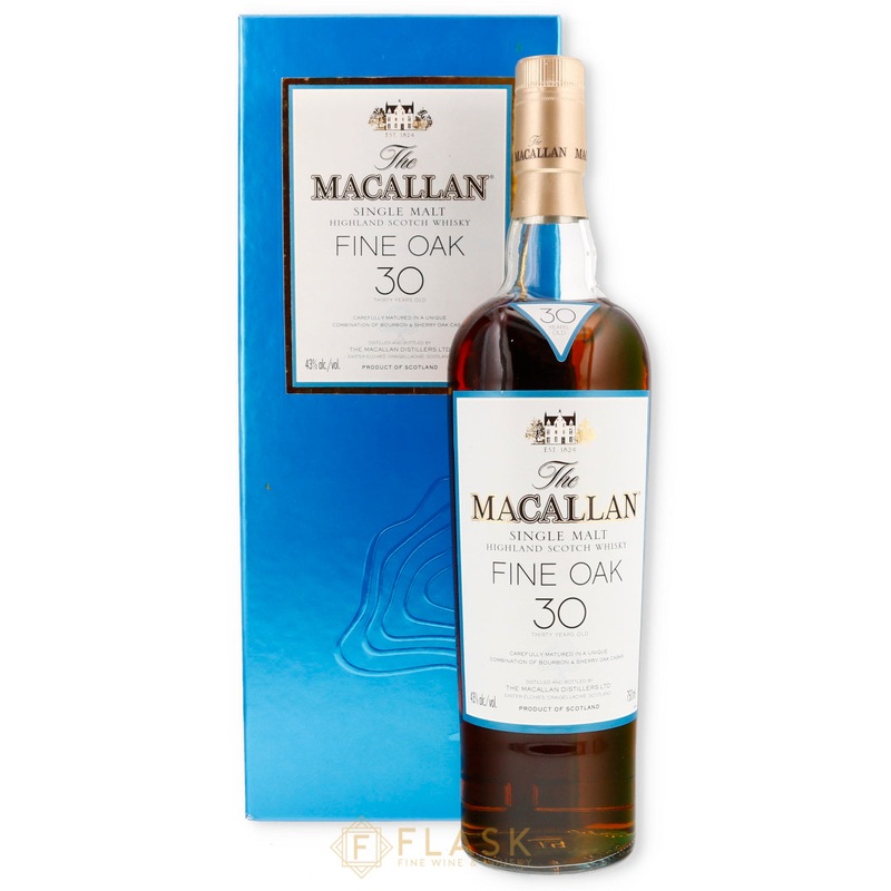 Macallan 30 Year Old Fine Oak Blue Box [Pre-2008]