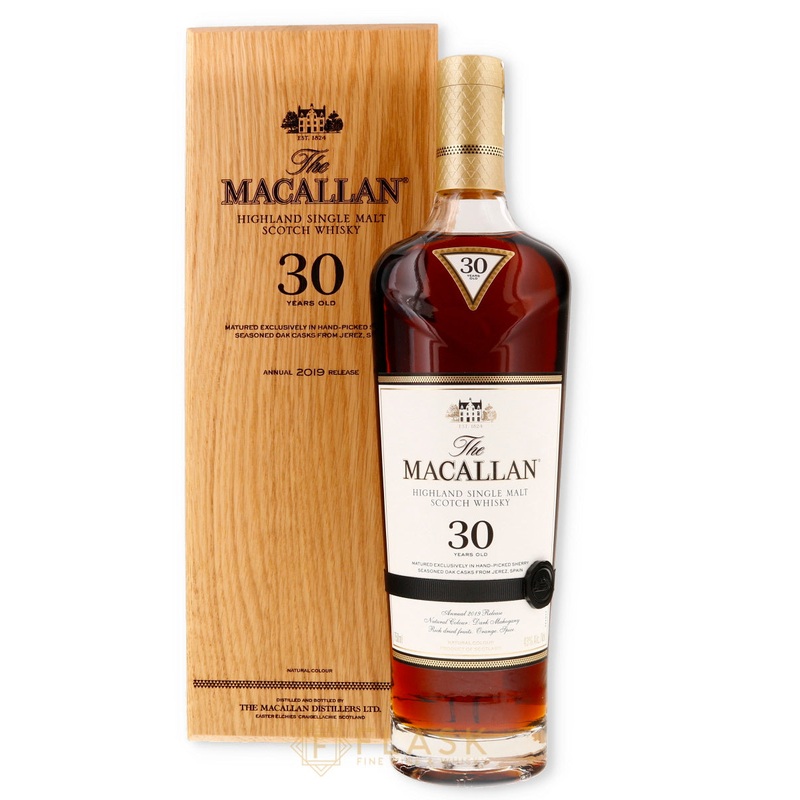 Macallan 30 Year Old Single Malt Sherry Cask 2019 Release