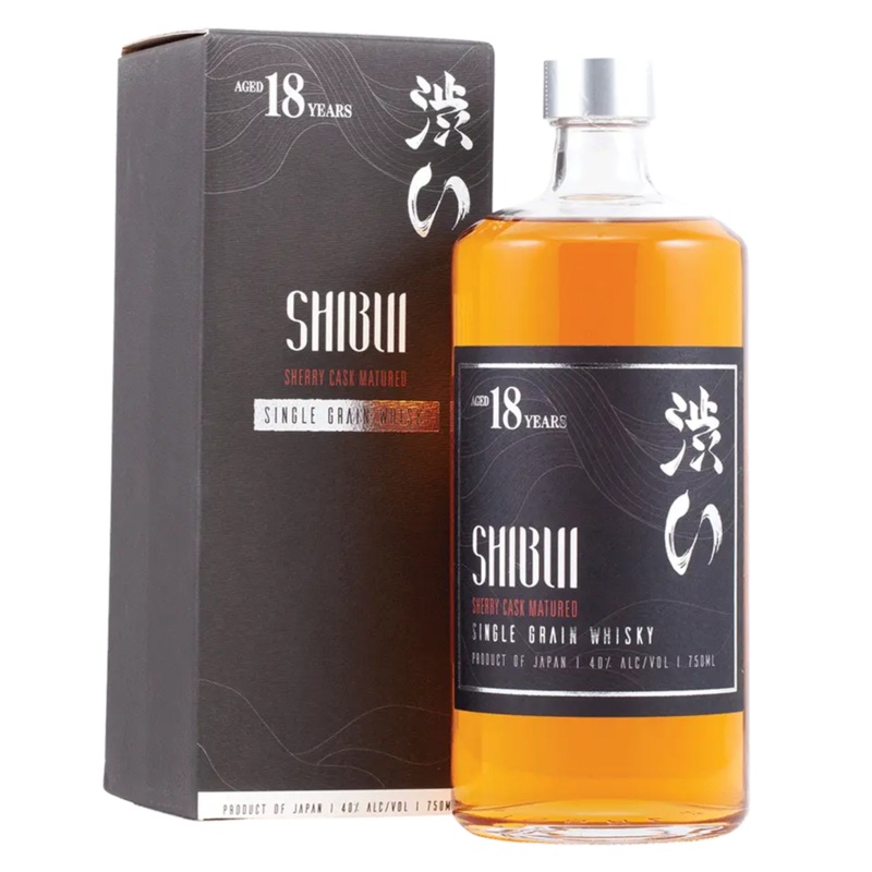 Shibui 18 Year Old Sherry Cask Single Grain Japanese Whisky