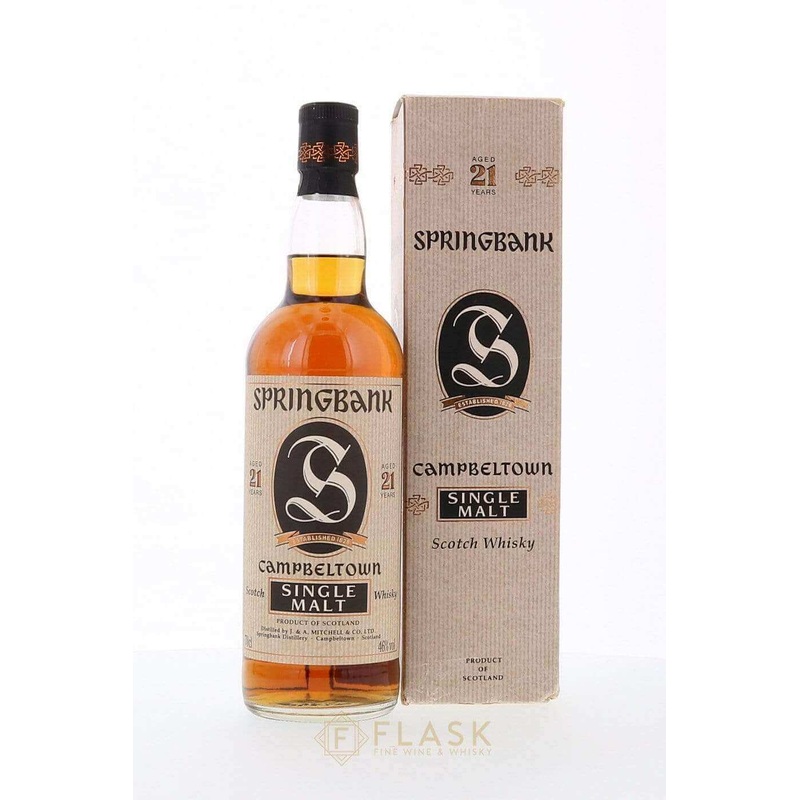 Springbank 21 Year Old 2001 Release