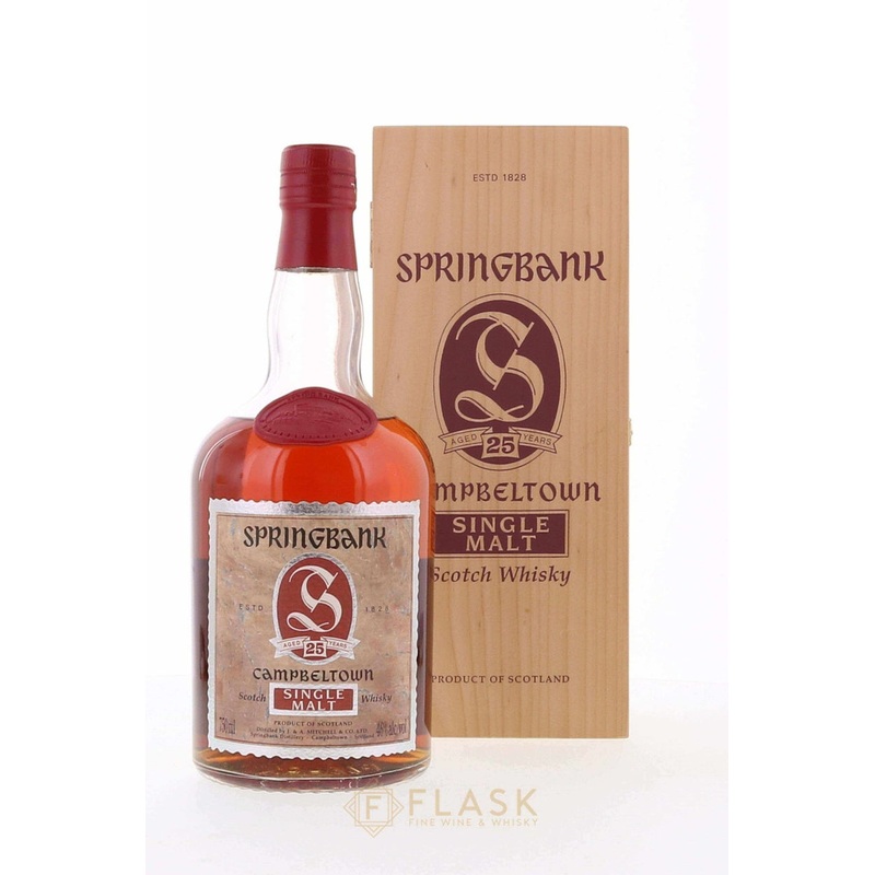 Springbank 25 Year Old 1990s Dumpy 750ml