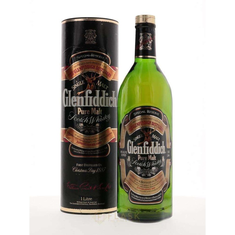 Glenfiddich Pure Malt Special Old Reserve 1990s 1 Liter