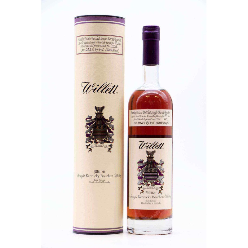 Willett Family Estate 12 Year Old Single Barrel Bourbon. #779