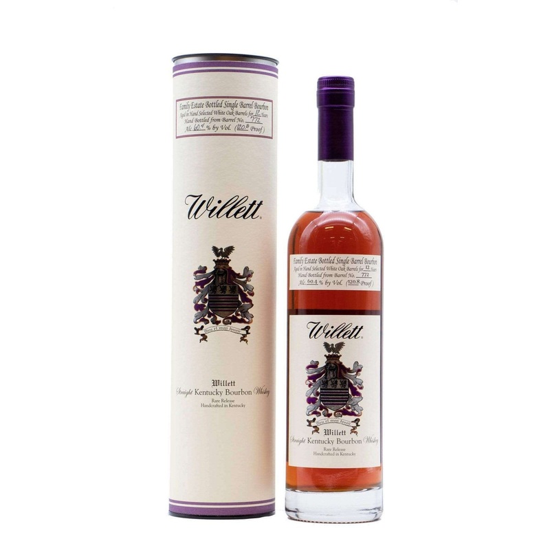Willett Family Estate 12 Year Single Barrel Bourbon, #772