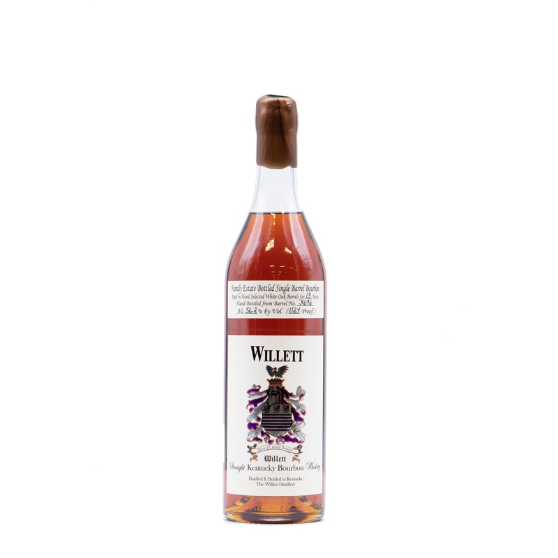 Willett Family Estate 13 Year Single Barrel Bourbon, #3696 / The Party Source / Copper Wax