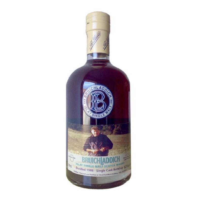 Bruichladdich 1986 Single Sherry Cask 18 Year Old #540 for Park Ave. 57.5%