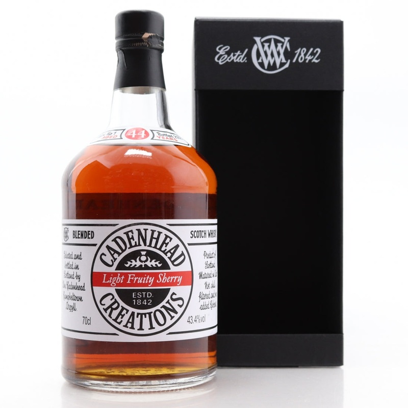 Cadenhead Creations 44 Year Old Light Fruity Sherry Batch #1