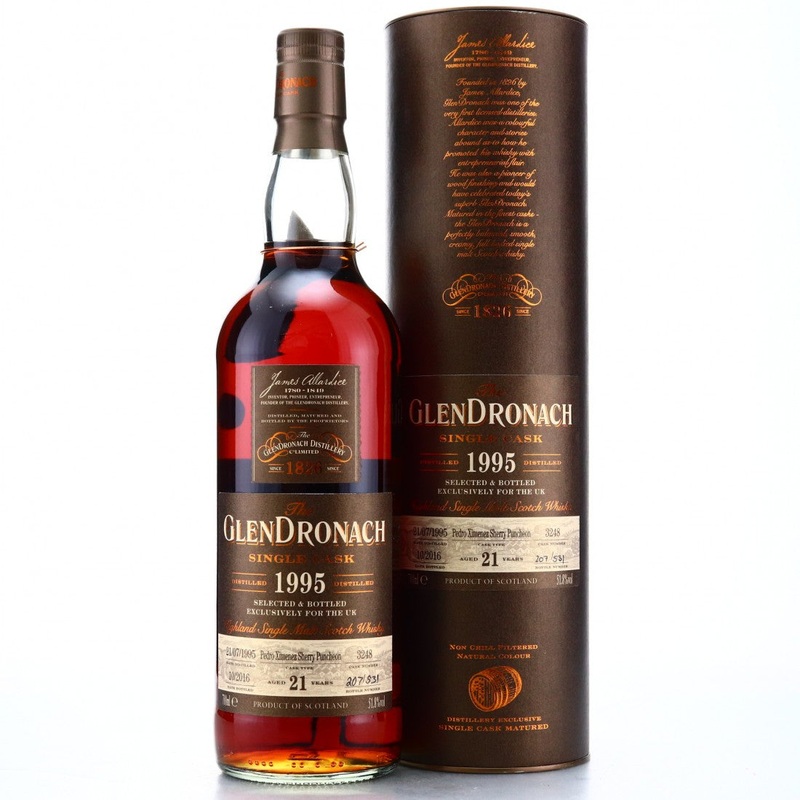 Glendronach 1995 Single PX Cask 21 Year Old #3248