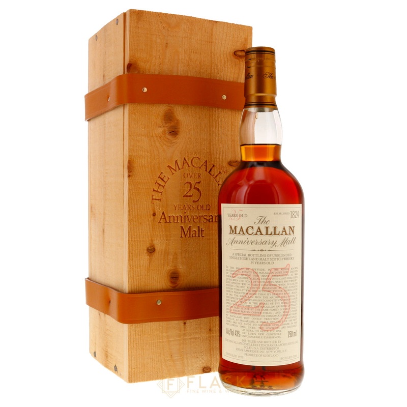 Macallan Anniversary Malt 25 Year Old 1975