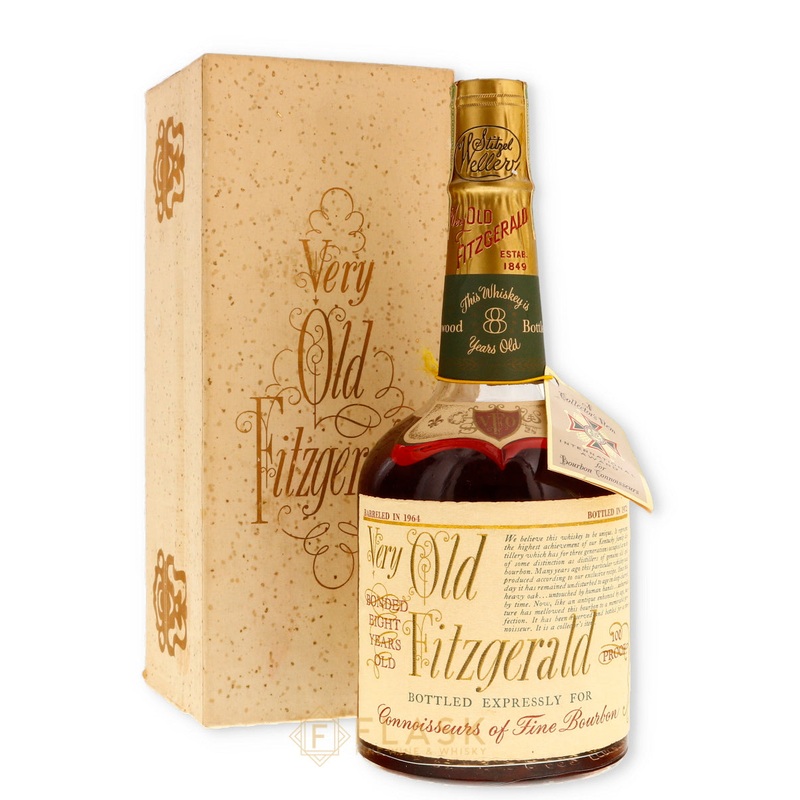 Very Old Fitzgerald 1964 8 Year Old Bourbon Bottled in Bond 100 Proof / Stitzel-Weller [Gift Box]