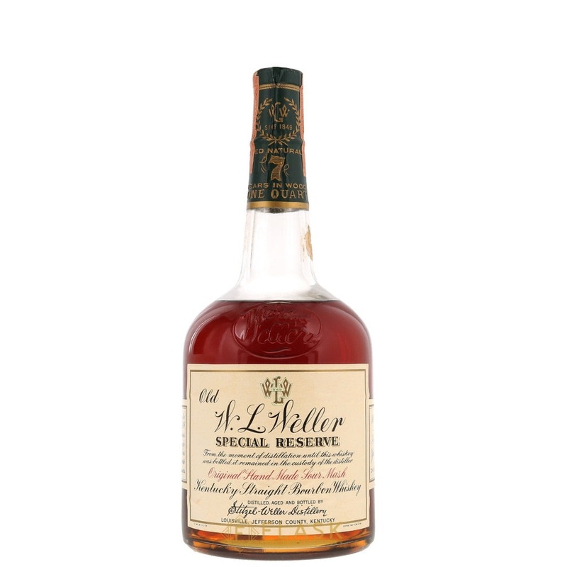 WL Weller 7 Year Old Special Reserve Bourbon 1954 / Stitzel-Weller 1 Quart