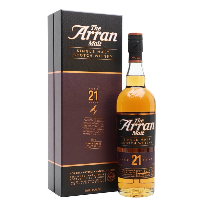 Arran 21 Year Old Limited Edition First Release Single Malt Scotch