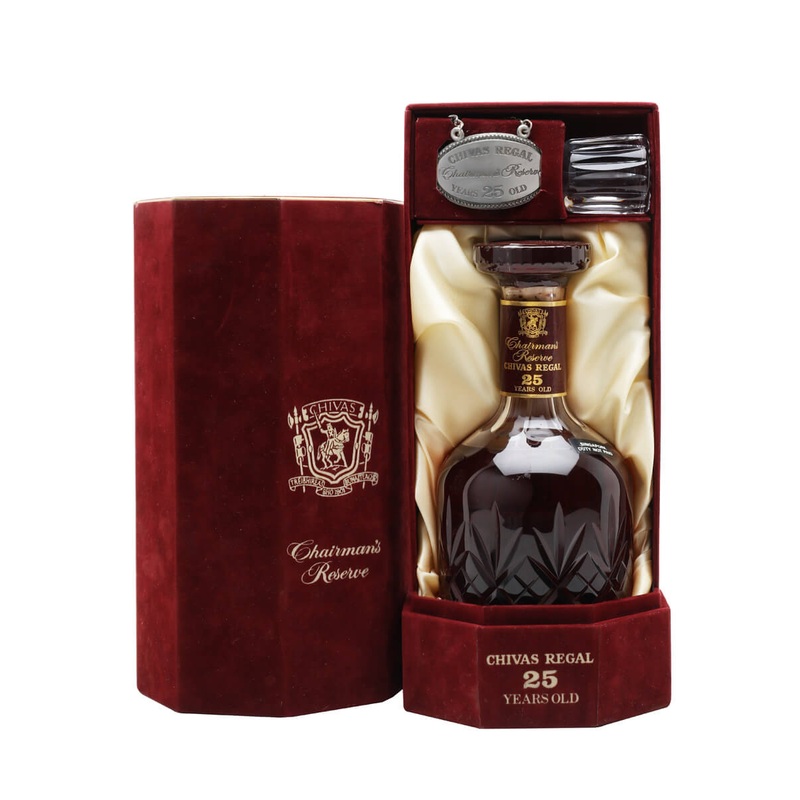 Chivas Regal 25 Year Old Chairman’s Reserve II 1980s