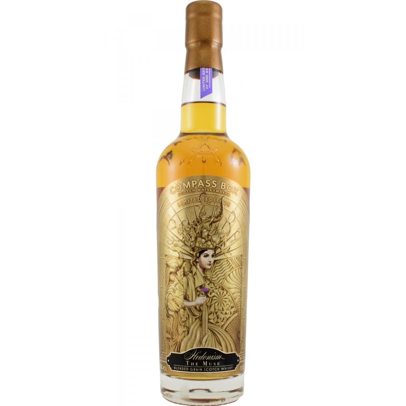 Compass Box Hedonism The Muse Blended Grain Scotch