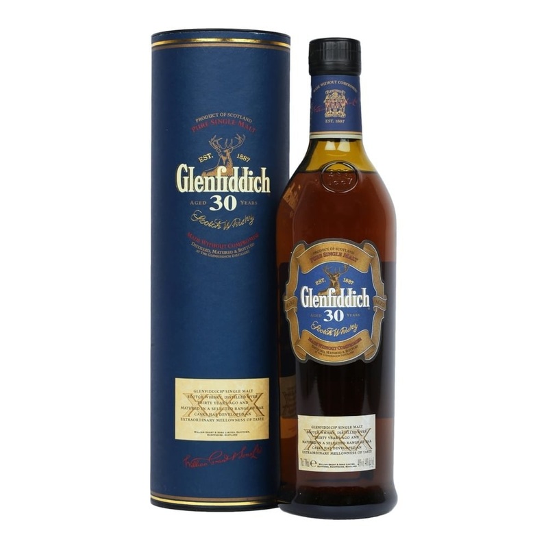 Glenfiddich 30 Year Old Blue Tube Pre-2007