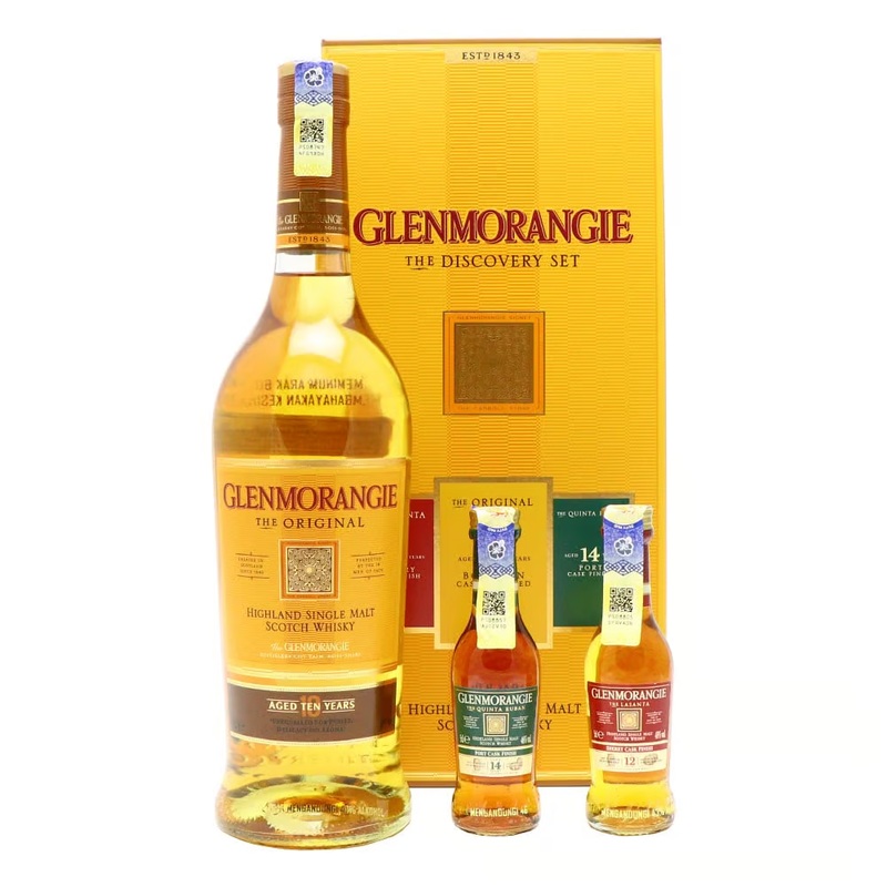 Glenmorangie 10 Year Old Discovery Scotch Whisky Set