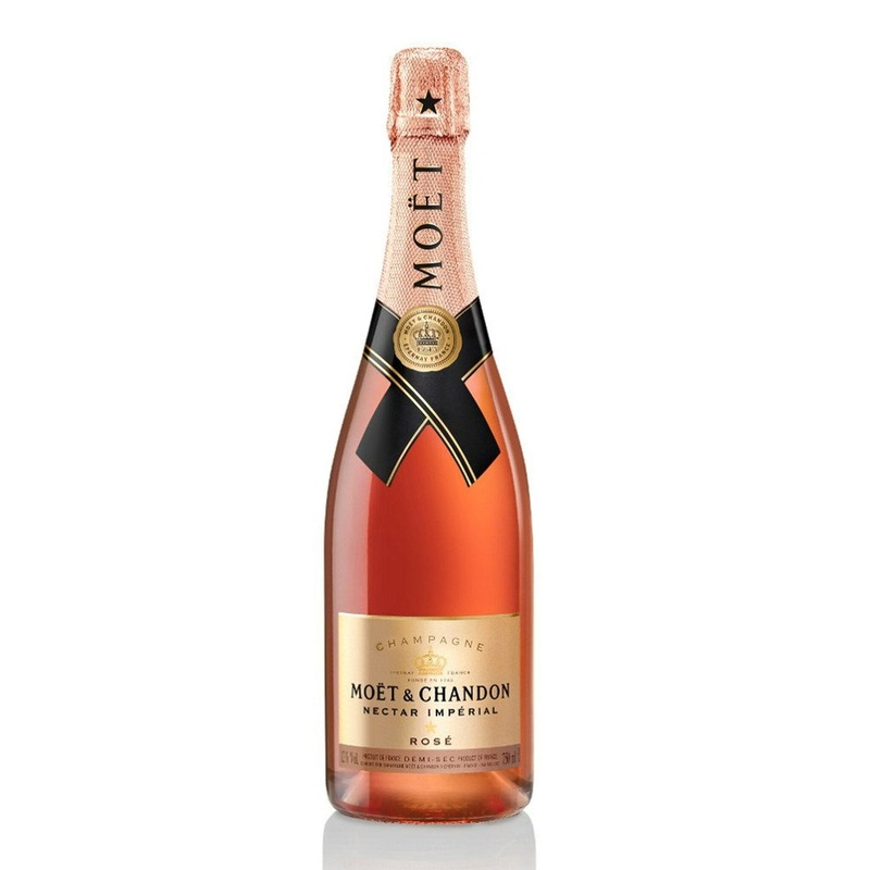 Moet & Chandon Nectar Imperial Rose Champagne Luminous
