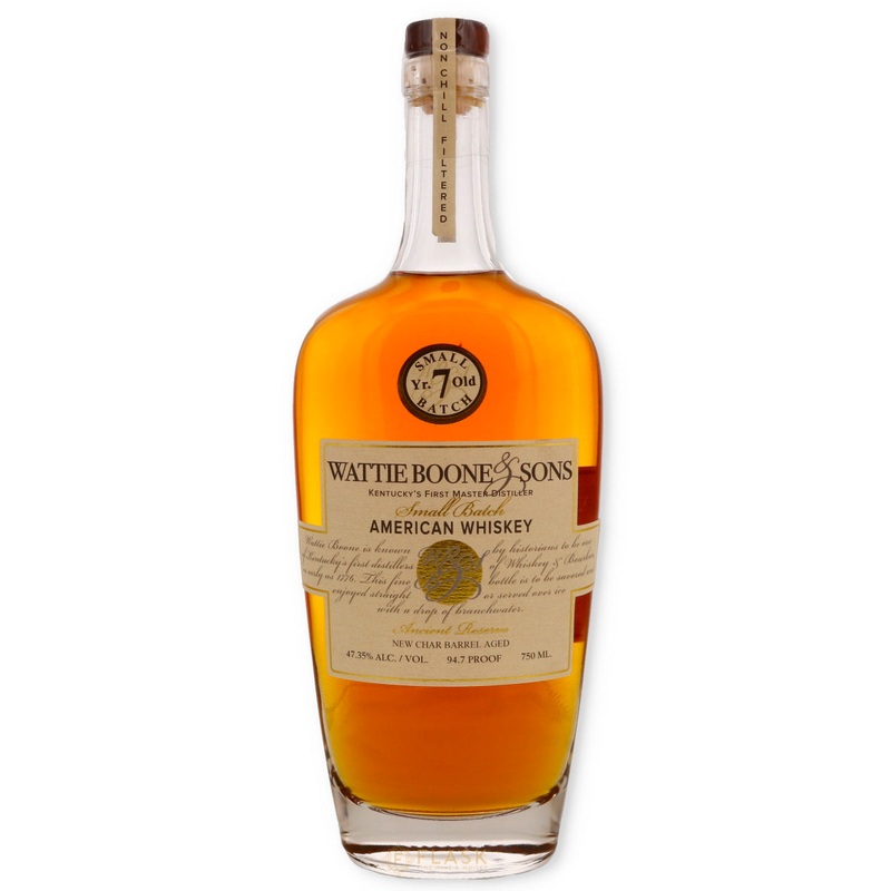 Wattie Boone & Sons Small Batch American Whiskey Ancient Reserve 7 Yr 94.7